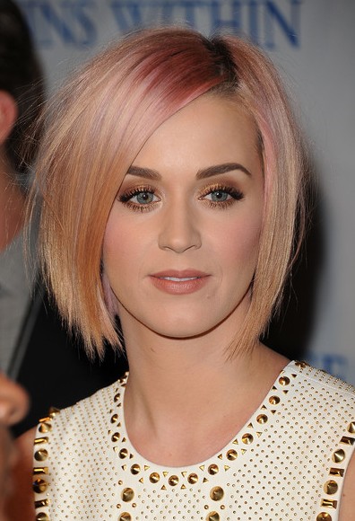 Katy Perry Layered Razor Cut