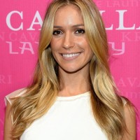 Kristin Cavallari Long Hair style: 2014 Straight and Ash-blonde Hair