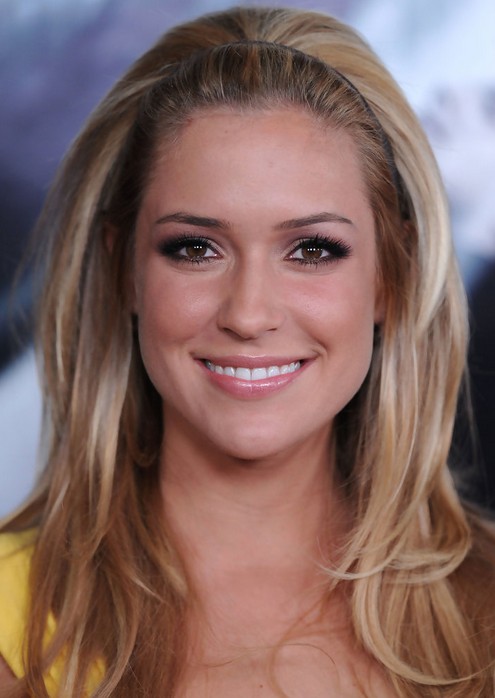 Kristin Cavallari Medium Hairstyle: Layered Hair with Headband