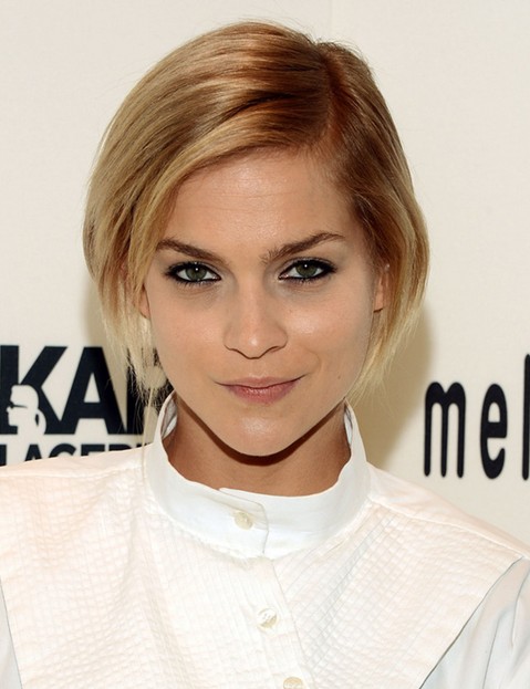 Leigh Lezark's Short Hairstyles: Ombre Short Hair