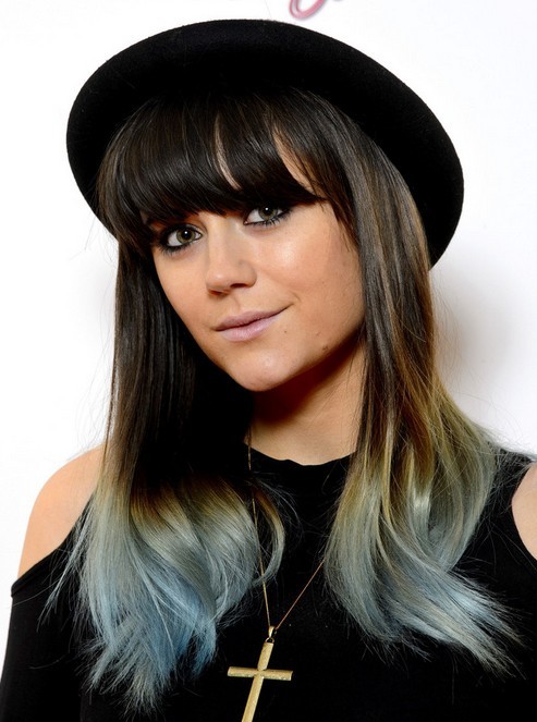 Lilah Parsons Long Hairstyles: 2014 Trendy Ombre Hairstyle