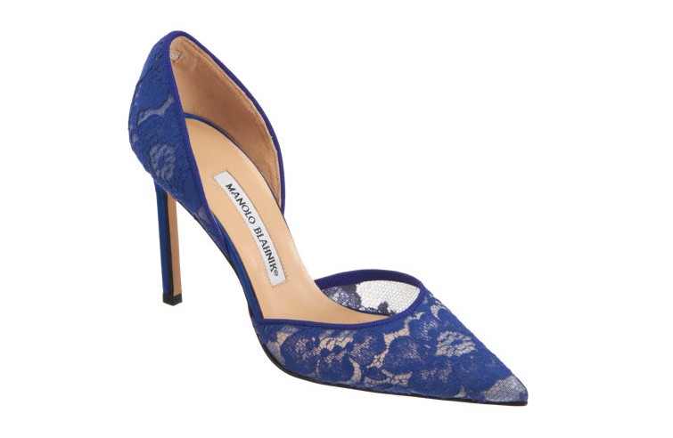 MANOLO BLAHNIK Lace Tayler