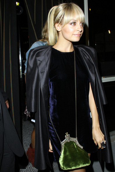 Nicole Richie Loose Ponytail