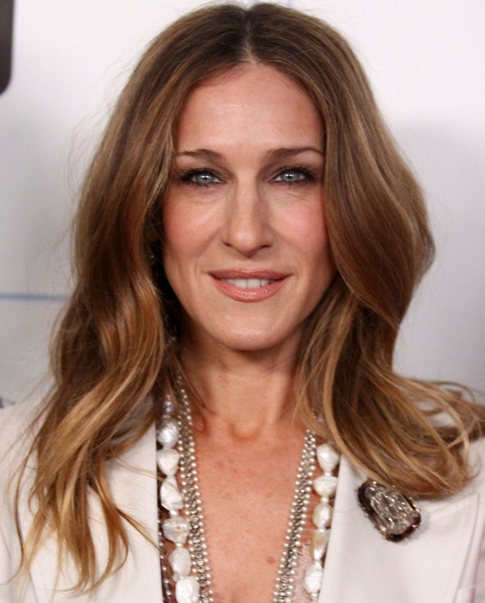 Sarah Jessica Parker Long Hairstyle: Brown Haircut