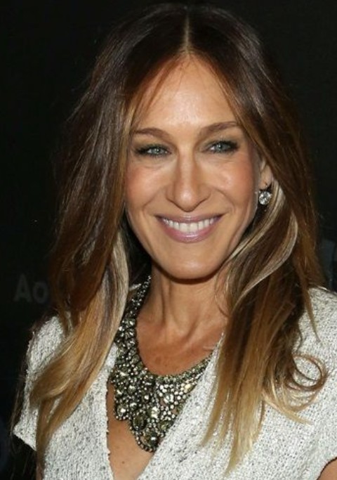 Sarah Jessica Parker Long Hairstyle: Casual Straight Hair