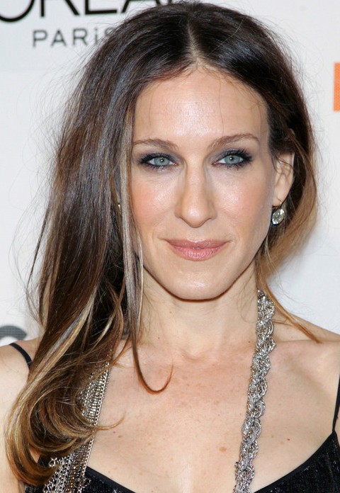 Sarah Jessica Parker Long Hairstyle: Highlight Haircut