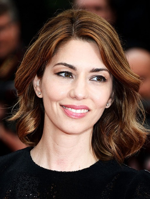 Sofia Coppola's Short Hairstyles: Wavy Haircut for Women