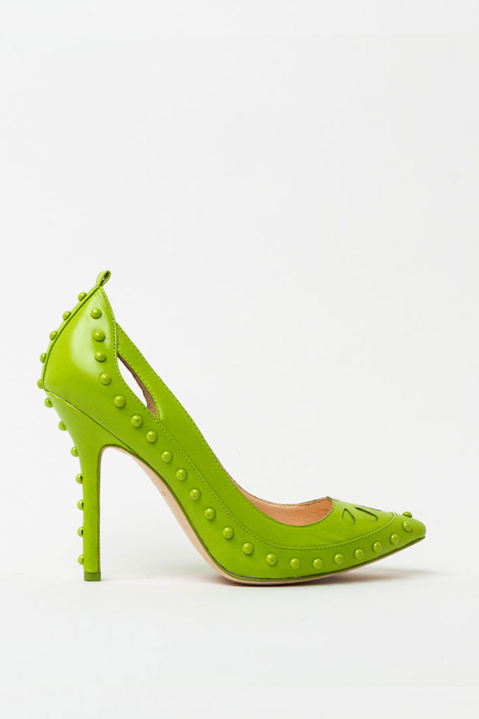 Spring 2014 Isa Tapia Pumps,Green