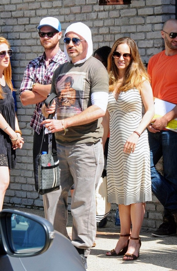 Susan Downey Striped Sundress