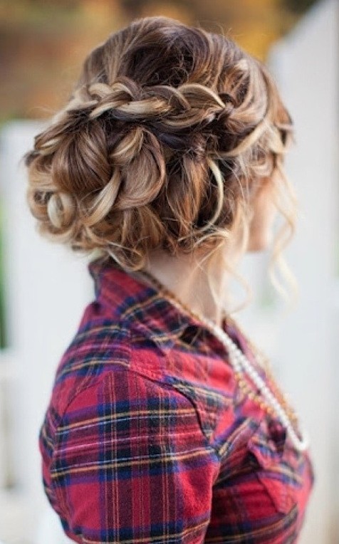 Unique Looped High Volume Chignon