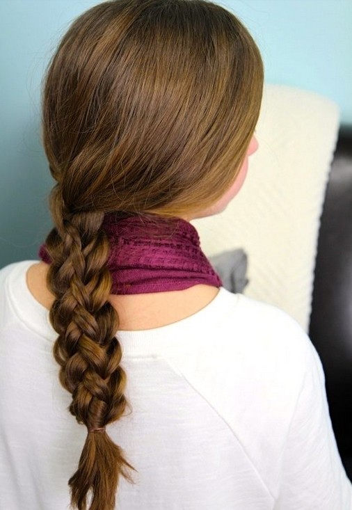 20 Braided Hairstyles Tutorials: Cute Stacked Braids