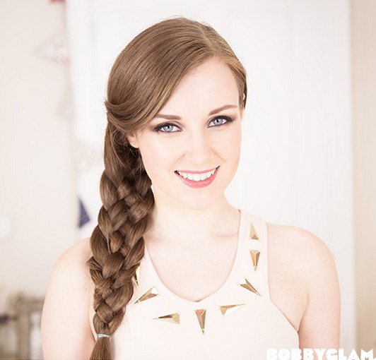 20 Braided Hairstyles Tutorials: Five strand braid hair