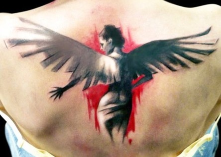 30 Angel Tattoo Designs: Cool Angel Tattoos on Back