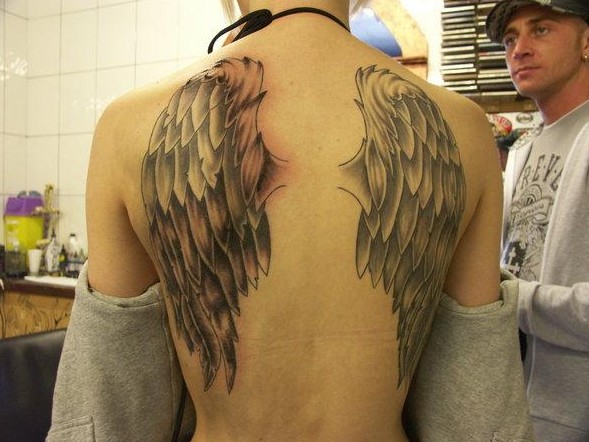 Angel Tattoos Designs: Back Tattoo