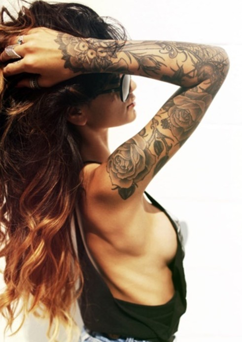 Arm Tattoos for Girls
