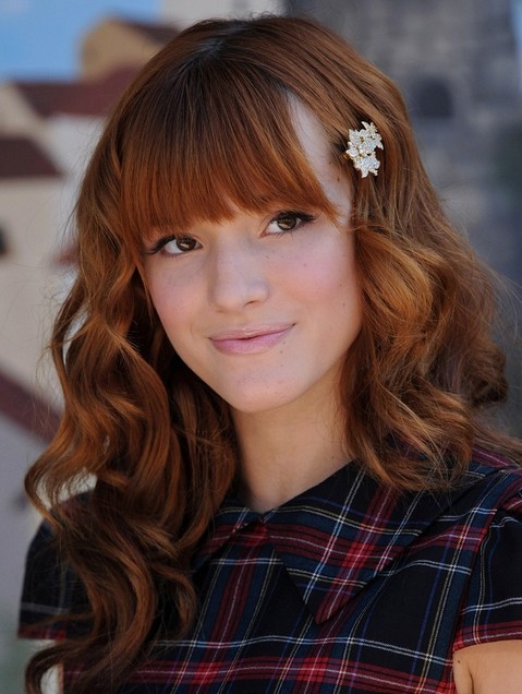 Bella Thorne Long Hairstyle: Curls for Thin Hair