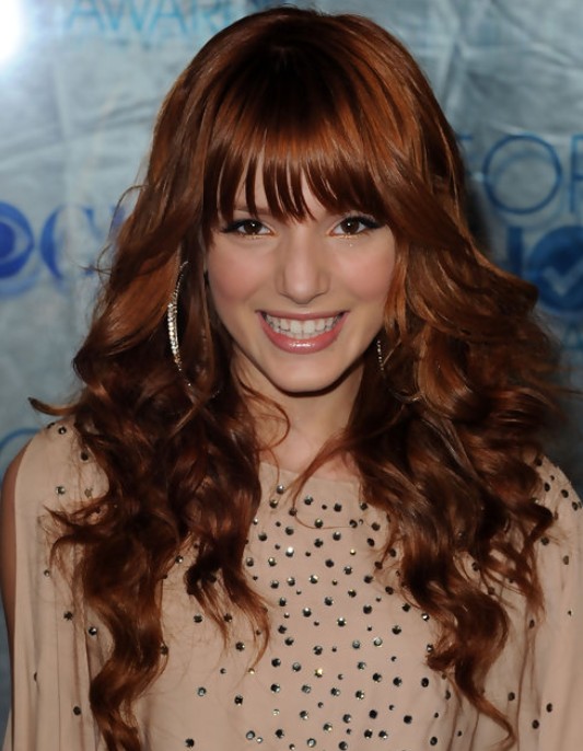 Bella Thorne Long Hairstyle: Fuzzy Curls