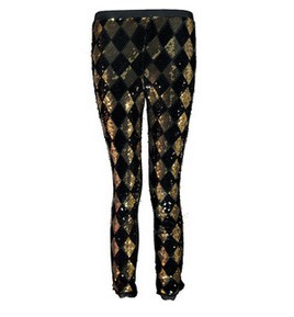 Boohoo Saskiah Harlequin Sequinned Legging, Patterned