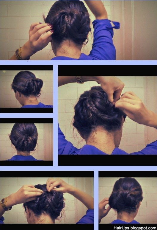 Braided Updo Hairstyles Tutorials: Working updos for women