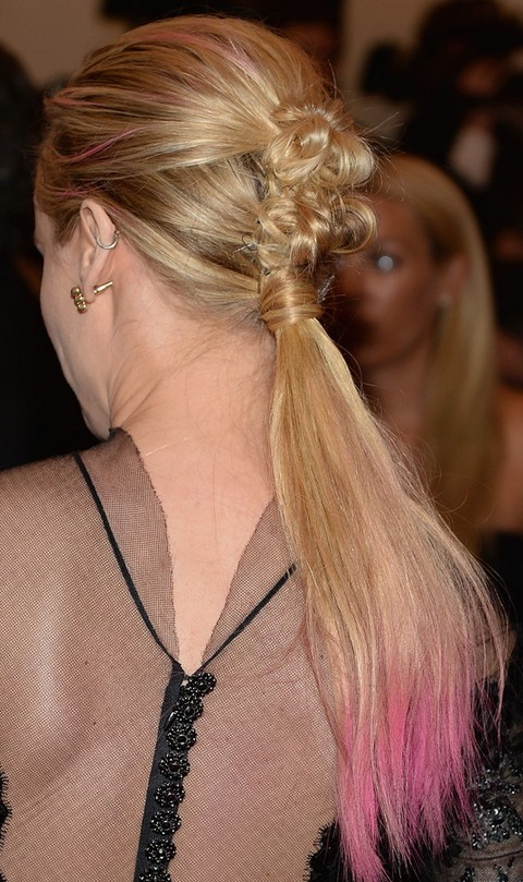 Diane Kruger Hairstyles: Stylish Ponytail