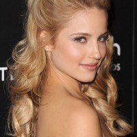 Dianna Agron Hairstyles: Soft Curls