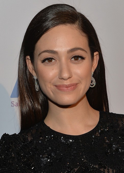 Emmy Rossum Long Hair style: 2014 Raven Hair