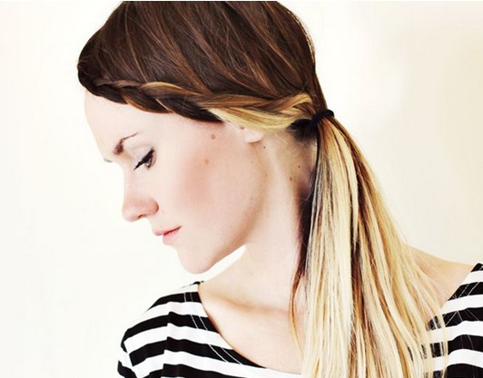 French Braid Tutorials: How to do braided bangs