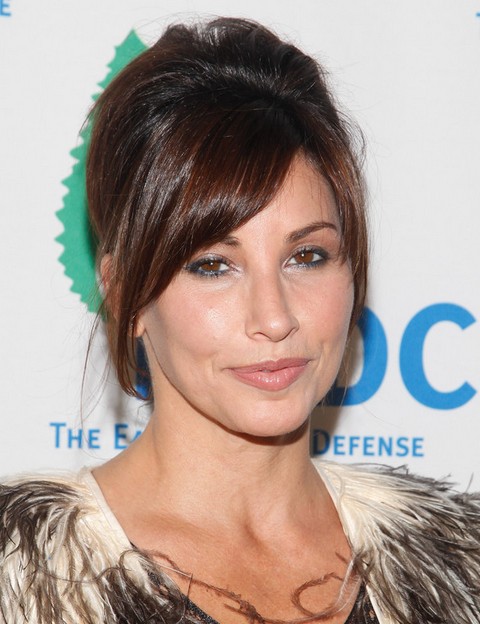 Gina Gershon Hairstyles: Elegant Updo