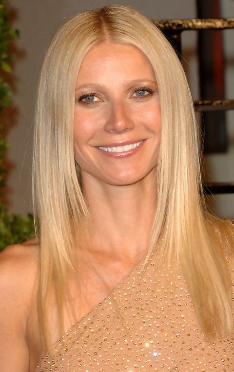 Gwyneth Paltrow Hairstyles: Layered Straight Haircut