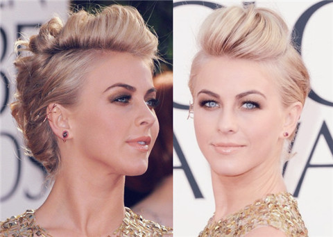 Julianne Hough Hairstyles: French Twist