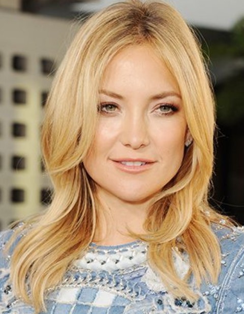 Kate Hudson Hairstyles: Layered Haircut