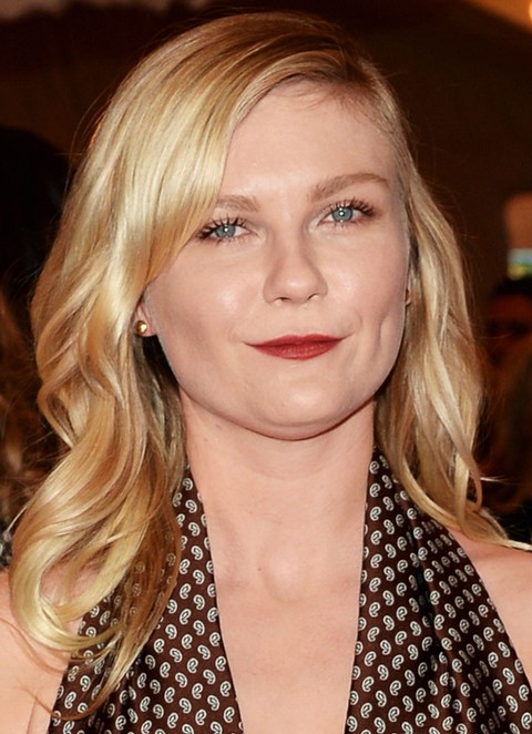 Kirsten Dunst Hairstyles: 2014 Long Wavy Haircut