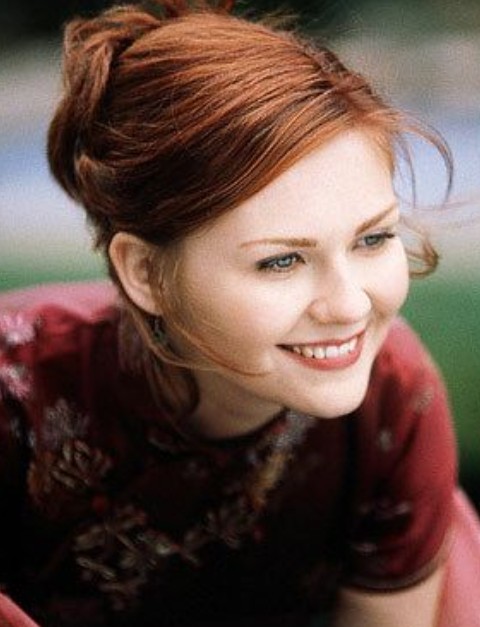 Kirsten Dunst Hairstyles: Sweet Updo