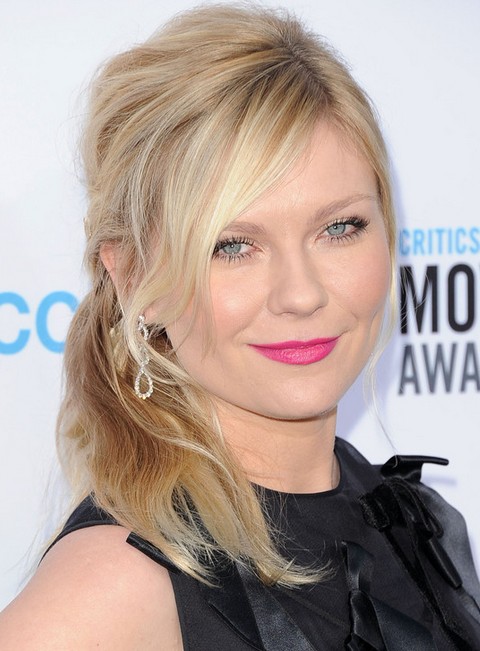 Kirsten Dunst Hairstyles: Trendy Ponytail