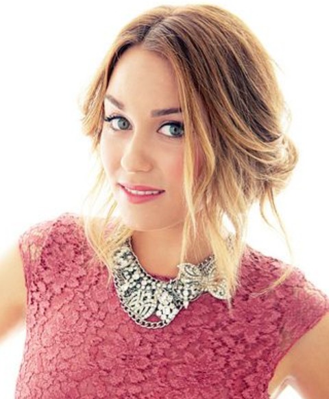 Lauren Conrad Hairstyles: Messy Updo