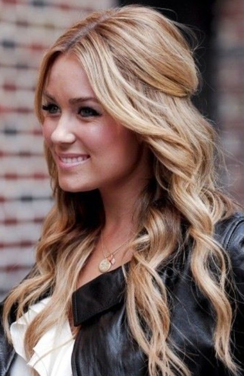 Lauren Conrad Hairstyles: Trendy Half-up Half-down