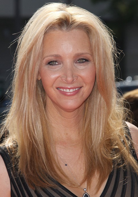 Lisa Kudrow Long Hairstyle: Center Part