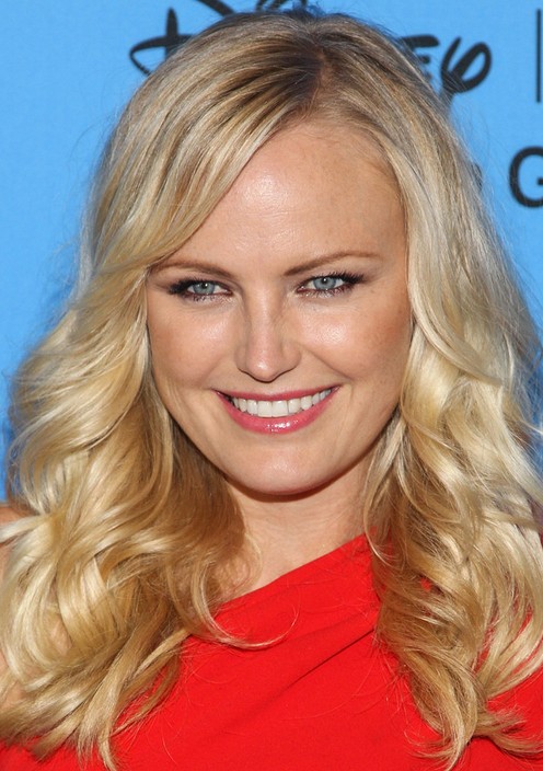 Malin Akerman Long Hair style: 2014 Blonde Curls