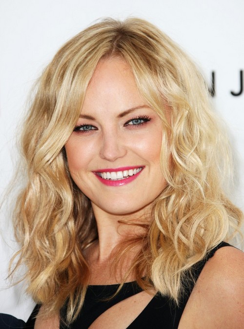 Malin Akerman Long Hairstyle: Tousled Waves