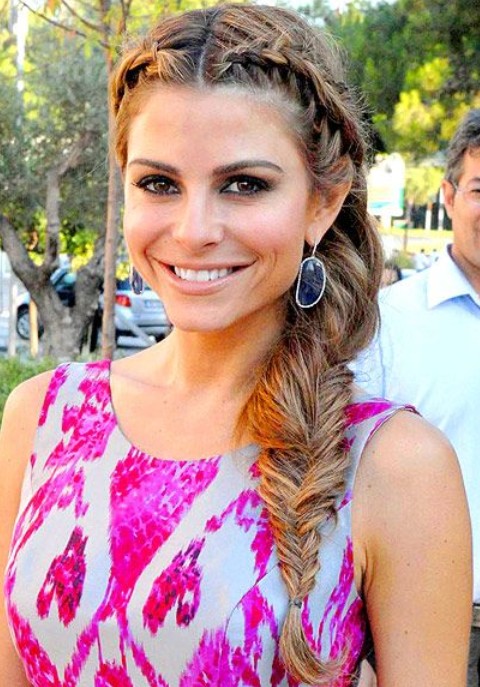 Maria Menounos Hairstyles: Beautiful Braid