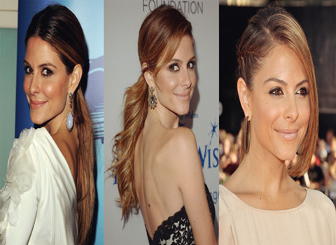 Maria Menounos Hairstyles: Cute Ponytail