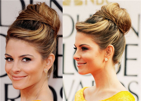 Maria Menounos Hairstyles: Voluminous Updo