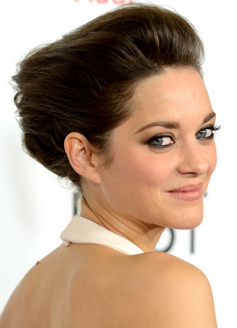 Marion Cotillard Long Hairstyle: Romantic Beehive