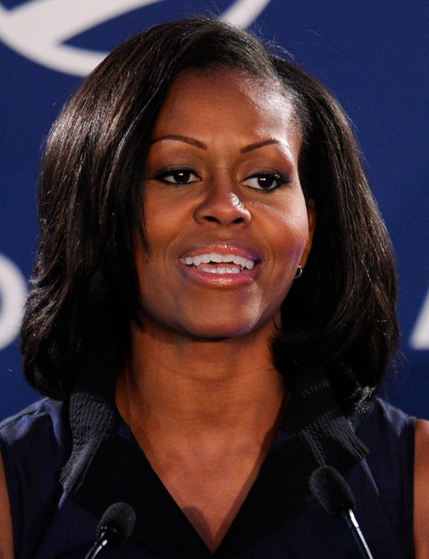 Top 15 Michelle Obama Hairstyles - Pretty Designs