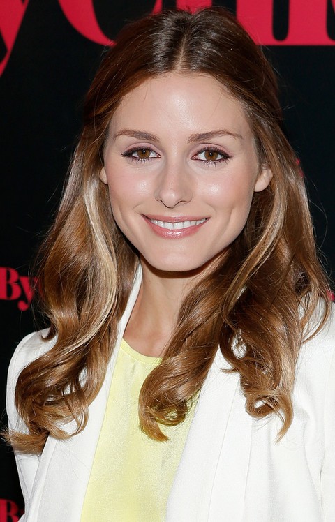 Olivia Palermo Hairstyles: Fairy Half-up Half-down