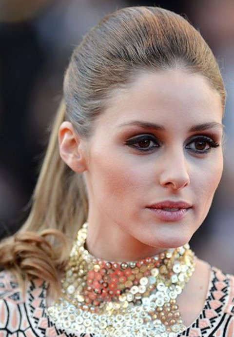 Olivia Palermo Hairstyles: Gorgeous Ponytail