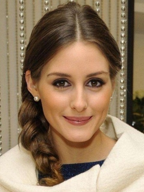 Olivia Palermo Hairstyles: Graceful Braid