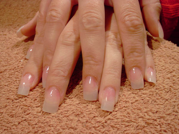 7. KISS Salon Acrylic Natural Nails - Square Design - wide 7