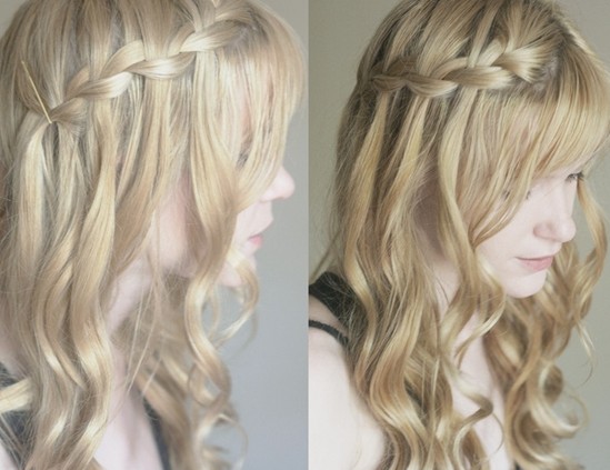 Waterfall Twist Tutorial: Braided Hairstyles Designs