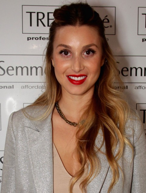 Whitney Port Long Hairstyle: Wavy Hair